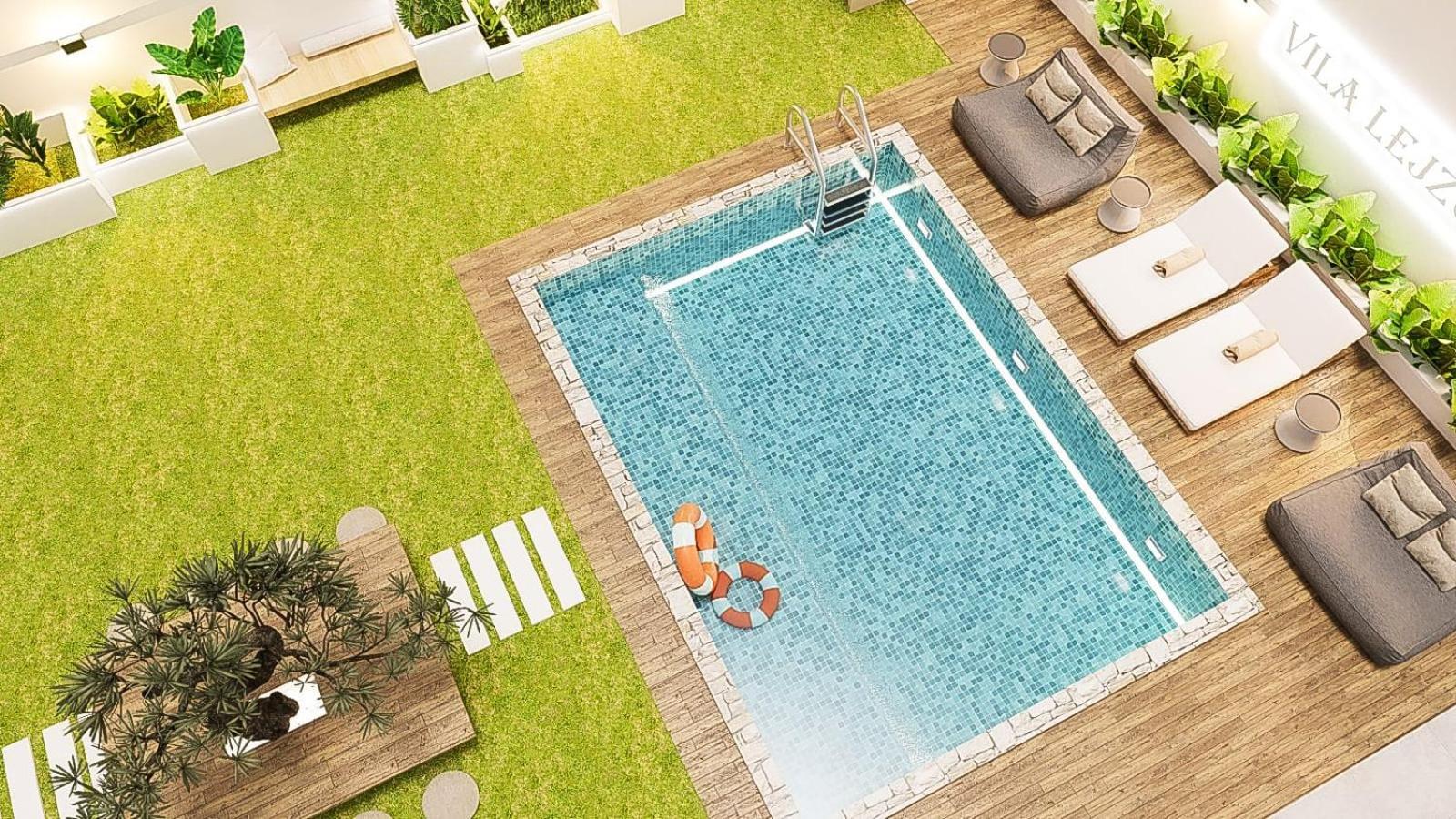 Villa Lejzo - Swimming Pool Berat Exteriér fotografie